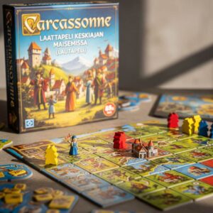 Carcassonne – Laattapeli keskiajan maisemissa